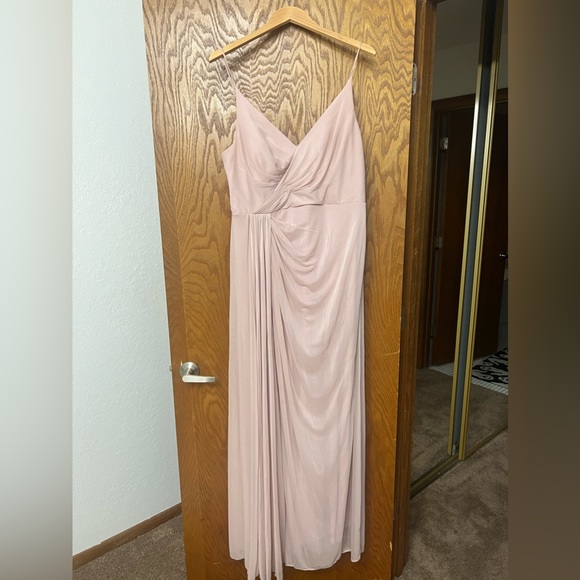 Bridesmaids dress vintage rose pink - Picture 2 of 5